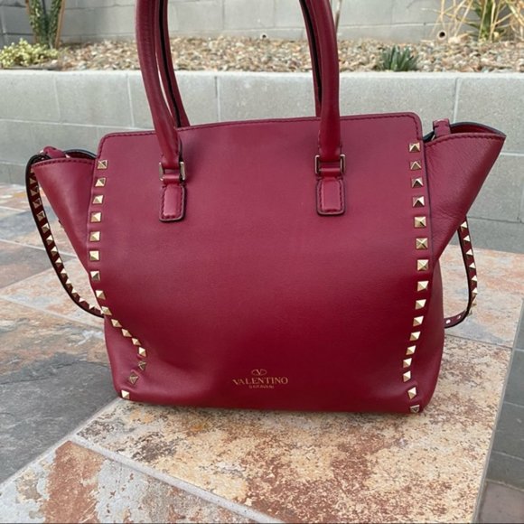 SOLD Valentino Garavani Double Handle Satchel - Picture 6 of 16